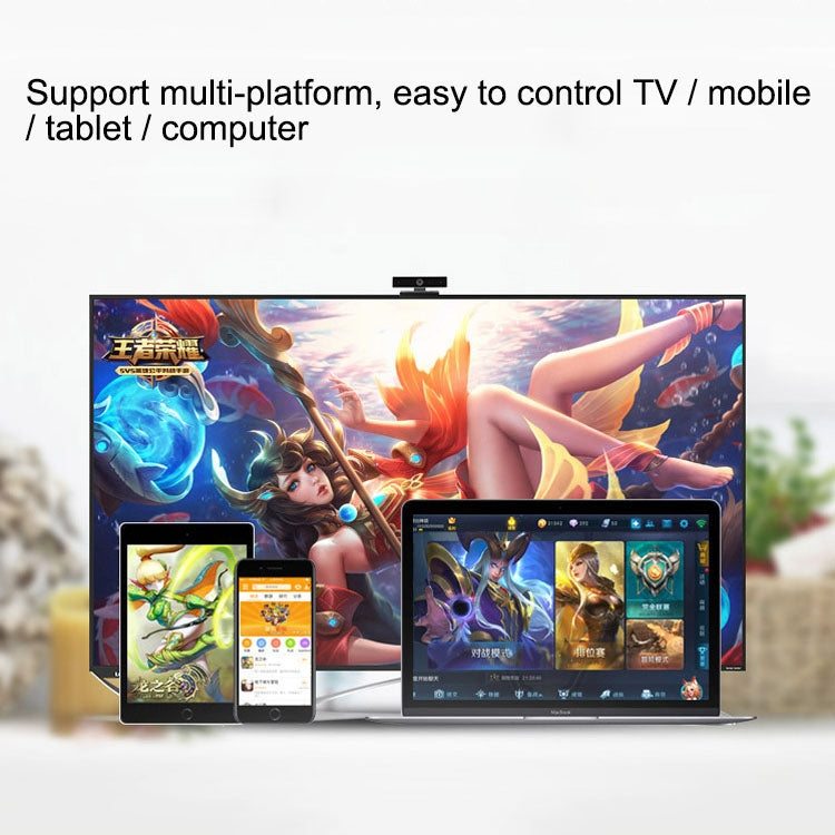 NGDS N1 Pro Bluetooth Gaming Controller Grip Game Pad with Bracket, For Android / iOS  / PC