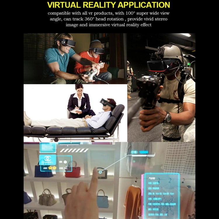 VR CASE 5 PLUS Universal Virtual Reality 3D Video Glasses for 4.0 to 6.3 inch Smartphones