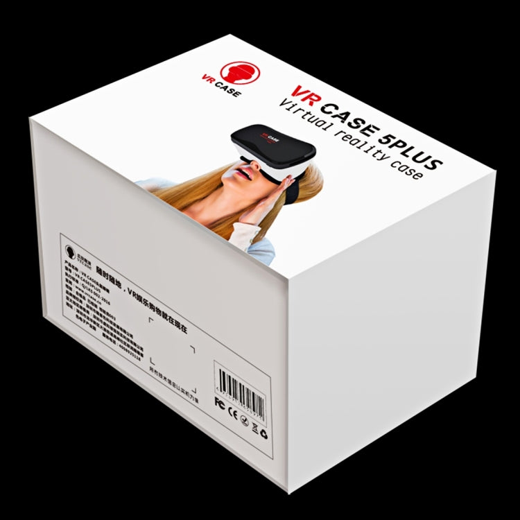 VR CASE 5 PLUS Universal Virtual Reality 3D Video Glasses for 4.0 to 6.3 inch Smartphones