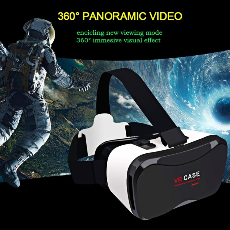 VR CASE 5 PLUS Universal Virtual Reality 3D Video Glasses for 4.0 to 6.3 inch Smartphones