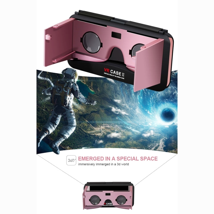 VR CASE 2 Virtual Reality 3D Video Glasses with Protective Case Function for iPhone 6 Plus & 6s Plus