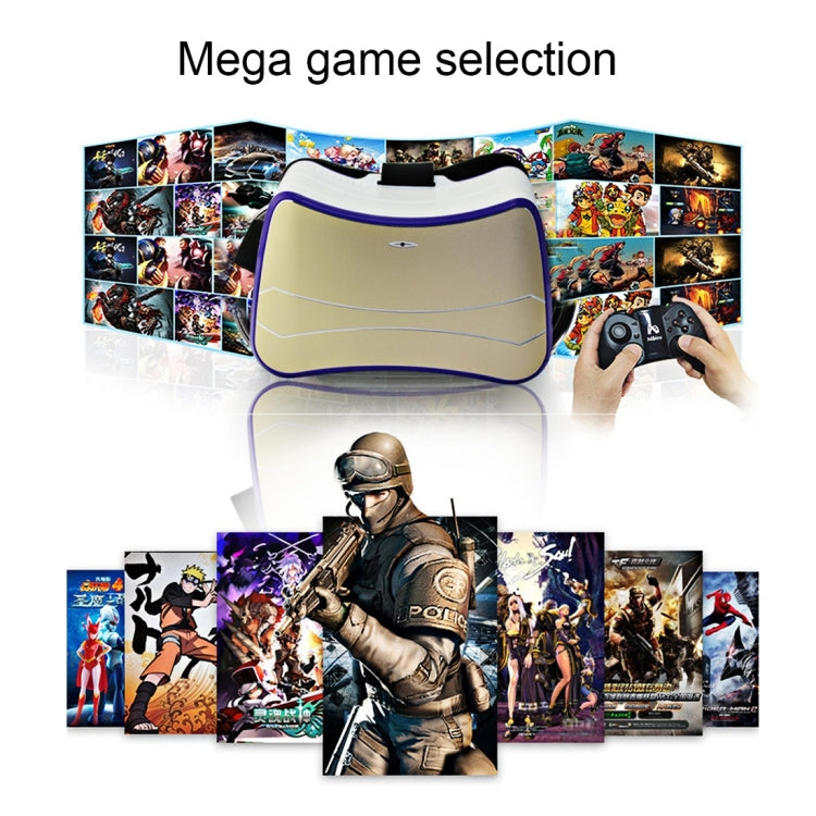 5 inch Android 5.1 A33 ARM Cortex A7 Quad Core 1.3GHz 1+8GB 3D VR Virtual Reality Headset Mobile Private Cinema Glasses Helmet for Gaming, Movie, Support WiFi, Bluetooth