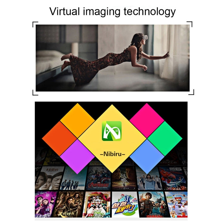 5 inch Android 5.1 A33 ARM Cortex A7 Quad Core 1.3GHz 1+8GB 3D VR Virtual Reality Headset Mobile Private Cinema Glasses Helmet for Gaming, Movie, Support WiFi, Bluetooth