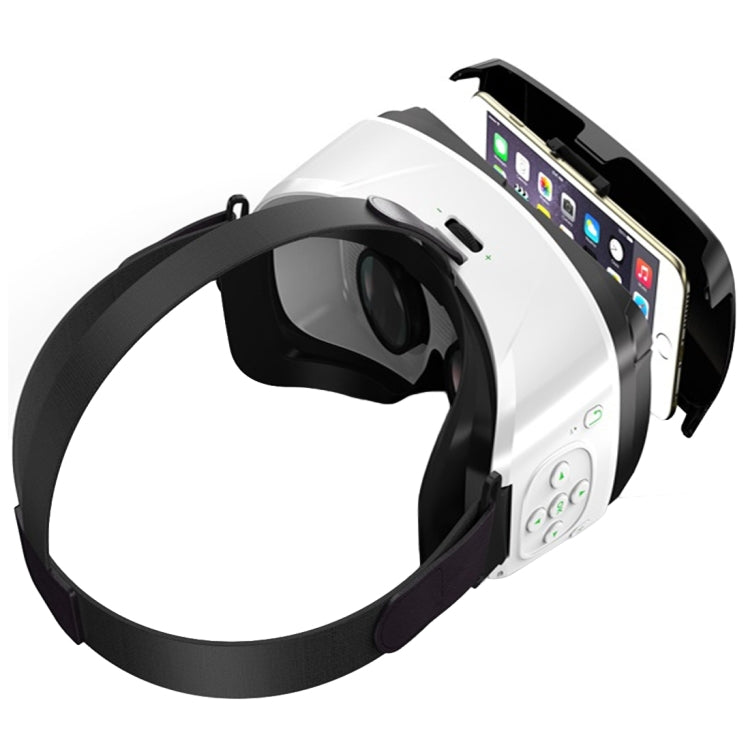 Eye Travel 0626 VR Virtual 3D Headset Glasses for 3.5 to 5.5 inch Smartphones, Support Bluetooth