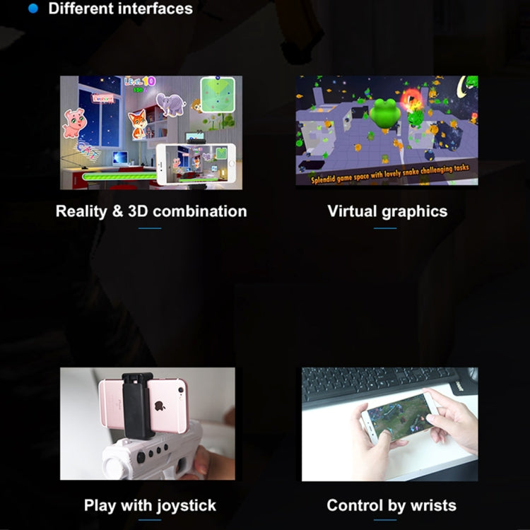 New Tech Entertainment Immersive AR-Gun RK2 Shooting Game Equipment Virtuality and Reality Interaction Bluetooth AR Gaming,   Bluetooth: 4.0 Version