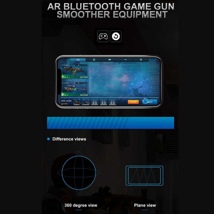 New Tech Entertainment Immersive AR-Gun RK2 Shooting Game Equipment Virtuality and Reality Interaction Bluetooth AR Gaming,   Bluetooth: 4.0 Version