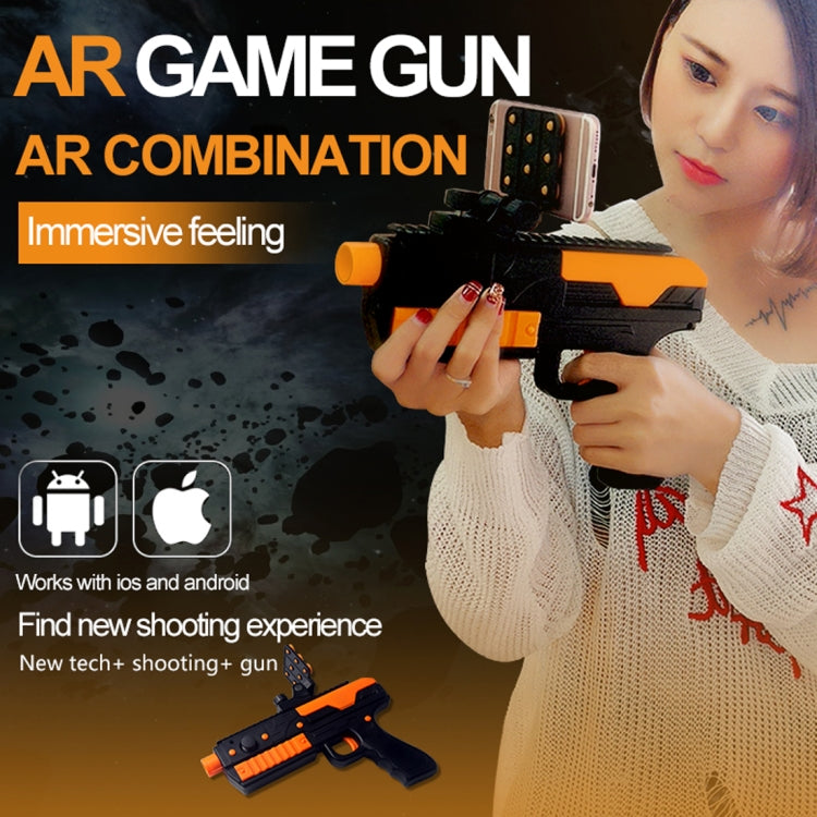 New Tech Entertainment Immersive AR-Gun RK3 Game Equipment Virtuality and Reality Interaction Bluetooth Shooting Game Gun (Orange)