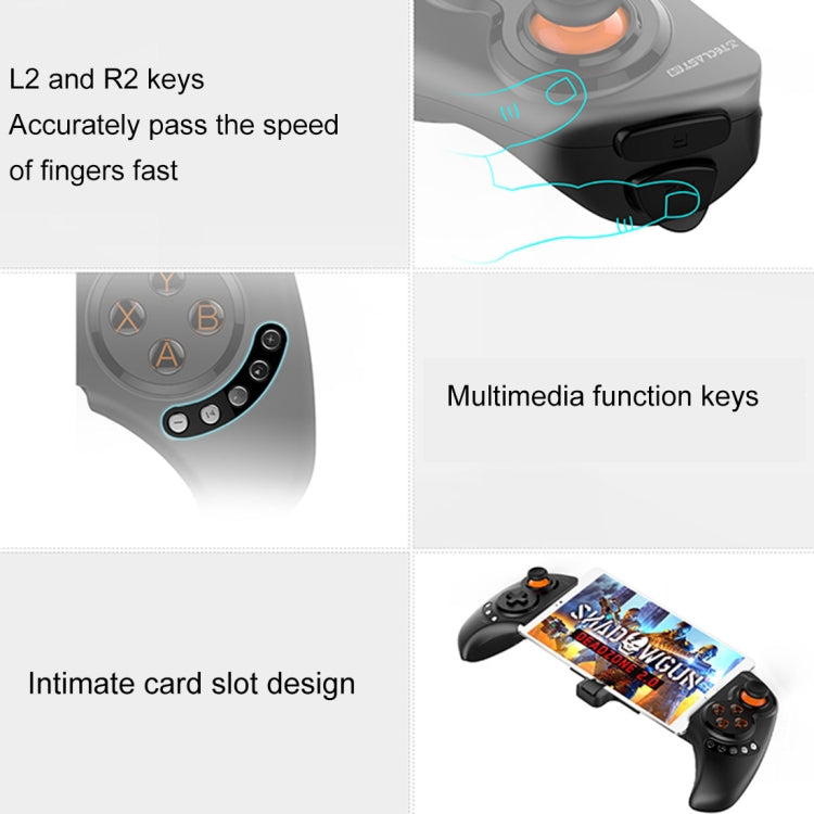 Teclast Tbox Portable Extendable Bluetooth Wireless Game Controller, For 7-10.1 inch Android Tablet