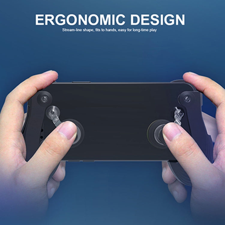 RK GAME 5th Touch Screen Gamepad Mobile Game Controller Android & iOS Phone(Black)