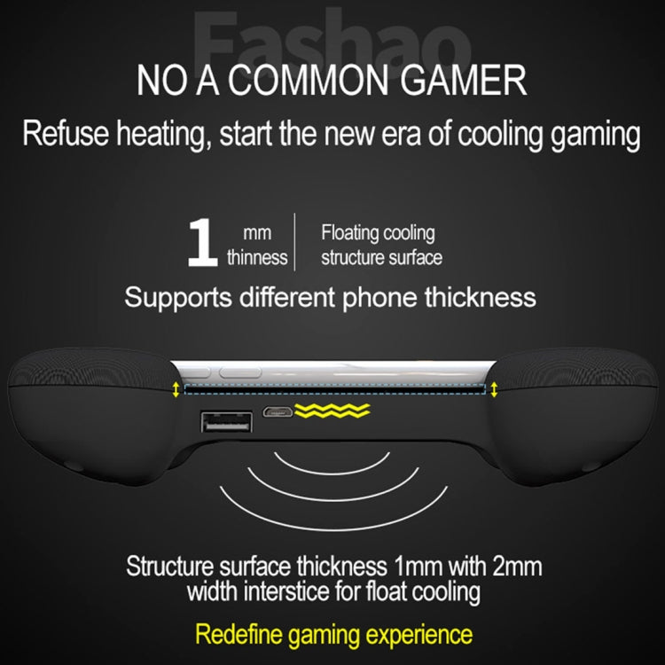 RK GAME 7th Power Bank ABS Stand Gamepad Game Controller for 2.4-3.5 inch Android & iOS Phone