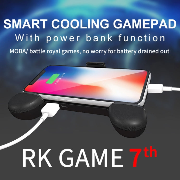 RK GAME 7th Power Bank ABS Stand Gamepad Game Controller for 2.4-3.5 inch Android & iOS Phone