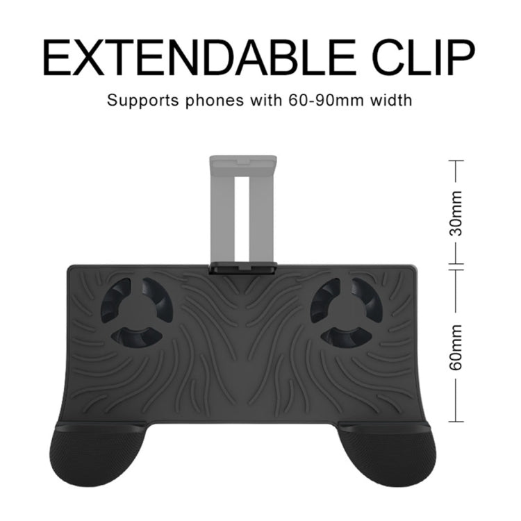 RK GAME 7th Power Bank ABS Stand Gamepad Game Controller for 2.4-3.5 inch Android & iOS Phone