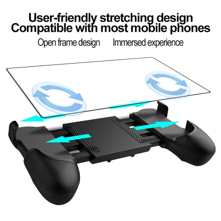 RKGAME 6th Stand Gamepad Game Controller for 4.0-5.7 inch Android & iOS Phone