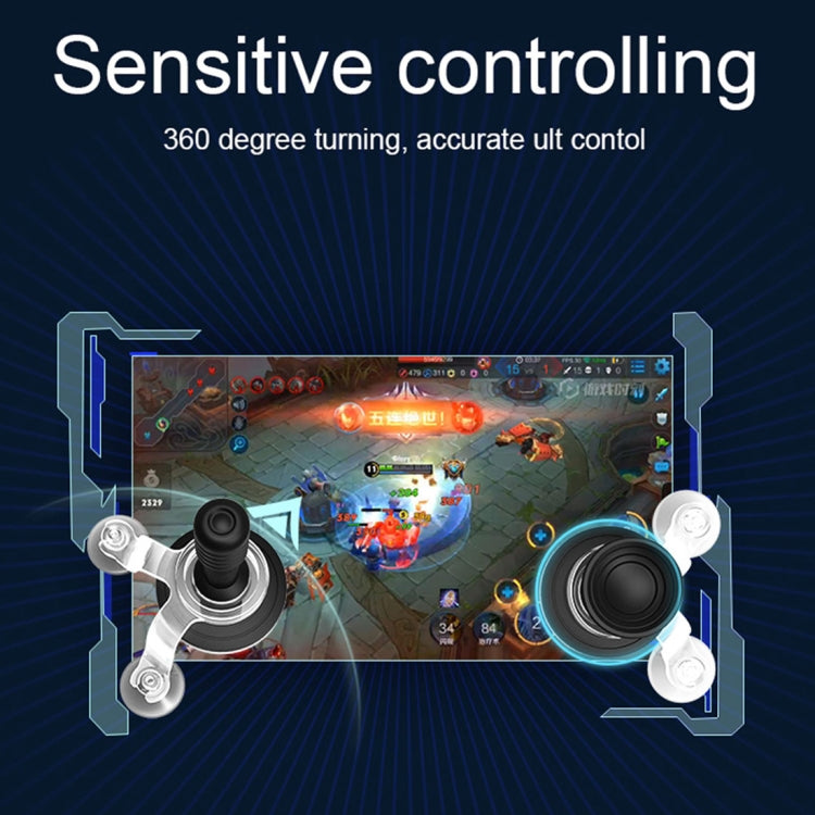 RKGAME 6th Stand Gamepad Game Controller for 4.0-5.7 inch Android & iOS Phone
