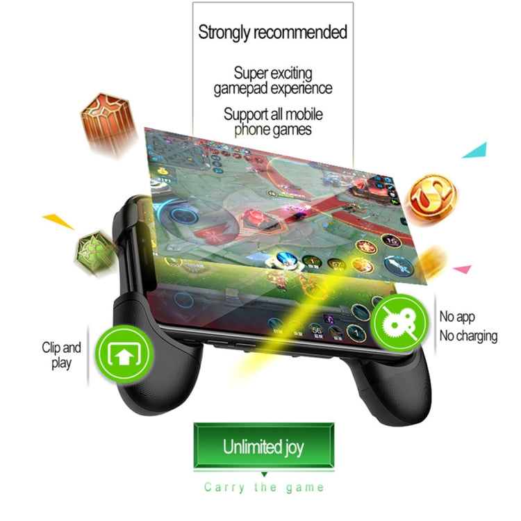 RKGAME 6th Stand Gamepad Game Controller for 4.0-5.7 inch Android & iOS Phone