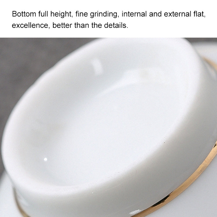 Hand Painting Ceramic Kungfu Teaware Teacup with Cover