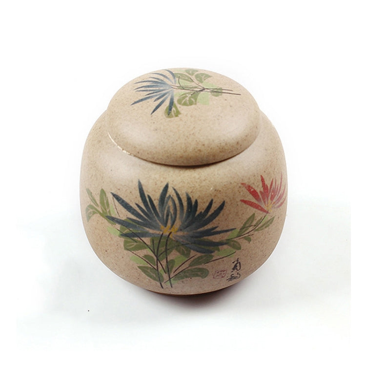2 PCS Hand-painted Ceramics Kung Fu Teaset Tea Cans