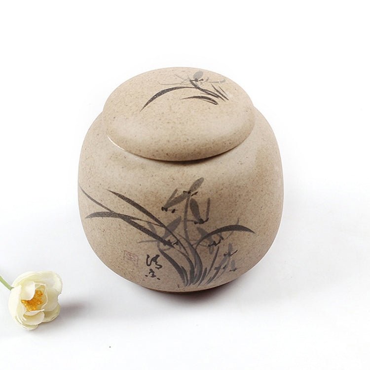 2 PCS Hand-painted Ceramics Kung Fu Teaset Tea Cans