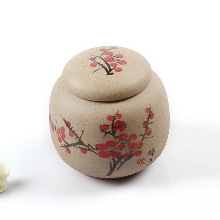 2 PCS Hand-painted Ceramics Kung Fu Teaset Tea Cans