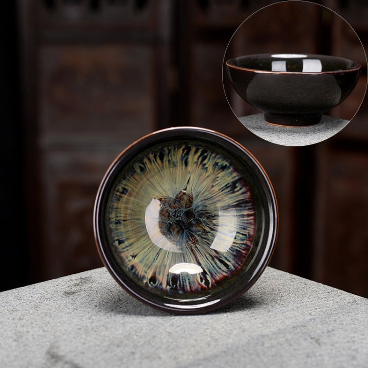 2 PCS Kiln Transmutation Kongfu Bowl Ceramic Tea Cup 2