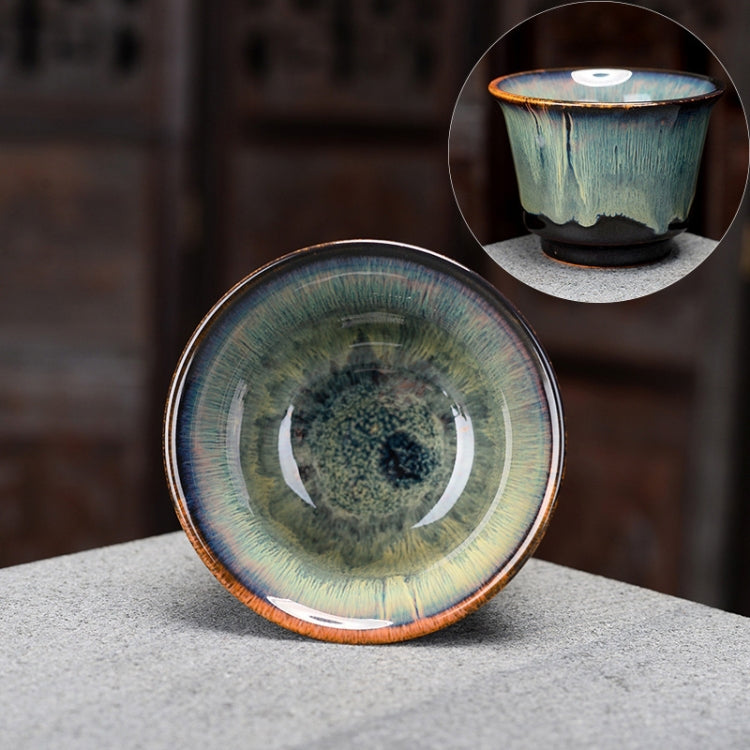 2 PCS Kiln Transmutation Kongfu Bowl Ceramic Tea Cup 6