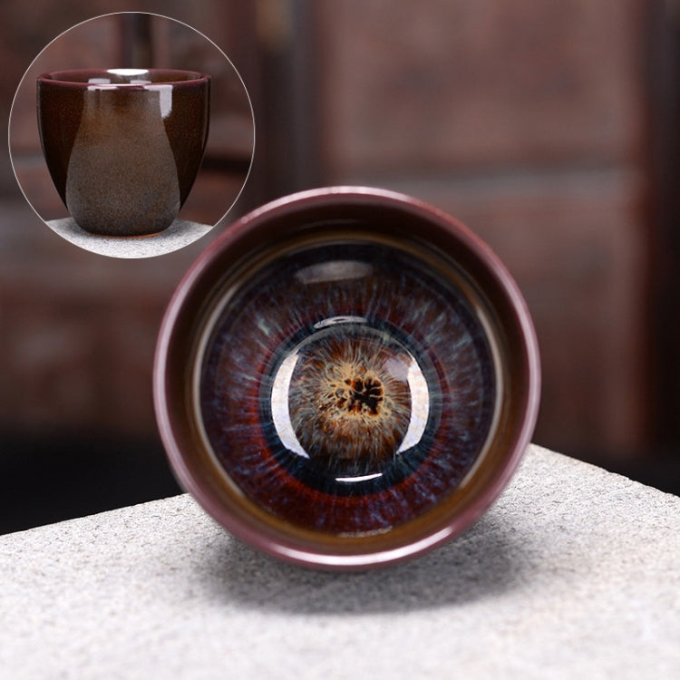 2 PCS Kiln Transmutation Kongfu Bowl Ceramic Tea Cup 7
