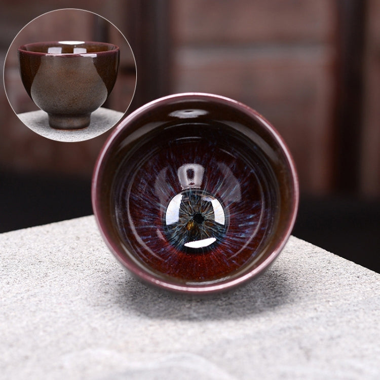2 PCS Kiln Transmutation Kongfu Bowl Ceramic Tea Cup 8