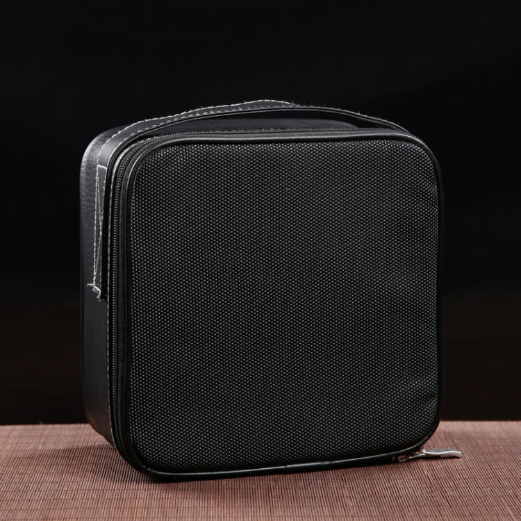 Outdoor Travel Mini Portable Ceramics Teaware Set With Travel Box, Pattern:Zen Letter