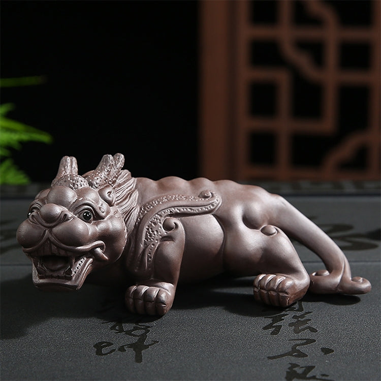 Redware Tea Attracts Lucrative Mythical Wild Animal Handmade Tea Plate Home Decoration