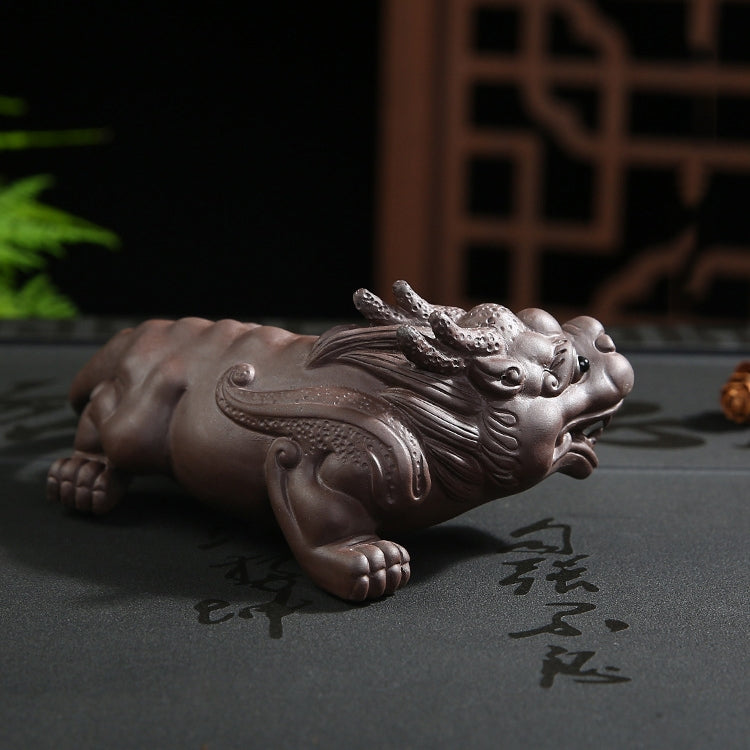 Redware Tea Attracts Lucrative Mythical Wild Animal Handmade Tea Plate Home Decoration