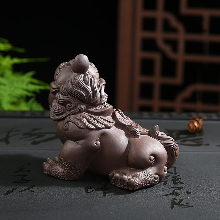 Redware Tea Attracts Lucrative Mythical Wild Animal Handmade Tea Plate Home Decoration