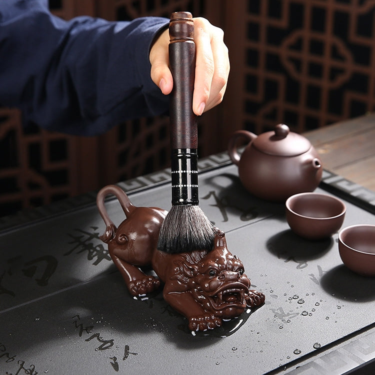 Redware Tea Attracts Lucrative Mythical Wild Animal Handmade Tea Plate Home Decoration