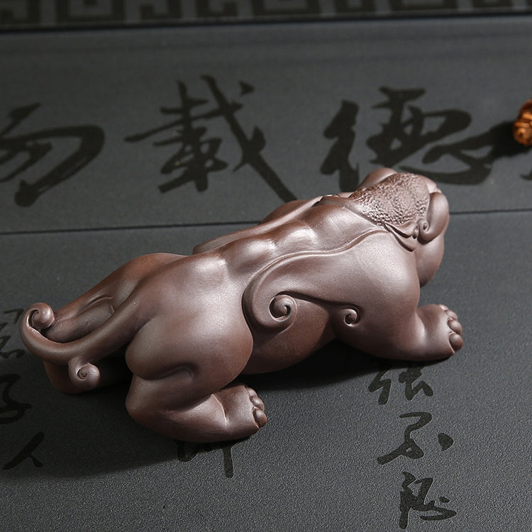 Redware Tea Attracts Lucrative Mythical Wild Animal Handmade Tea Plate Home Decoration