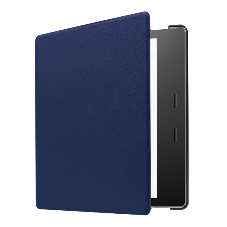 Tri-fold Cowhide Texture Horizontal Flip Leather Case for Amazon Kindle oasis (2019), with Holder & Sleep / Wake-up Function