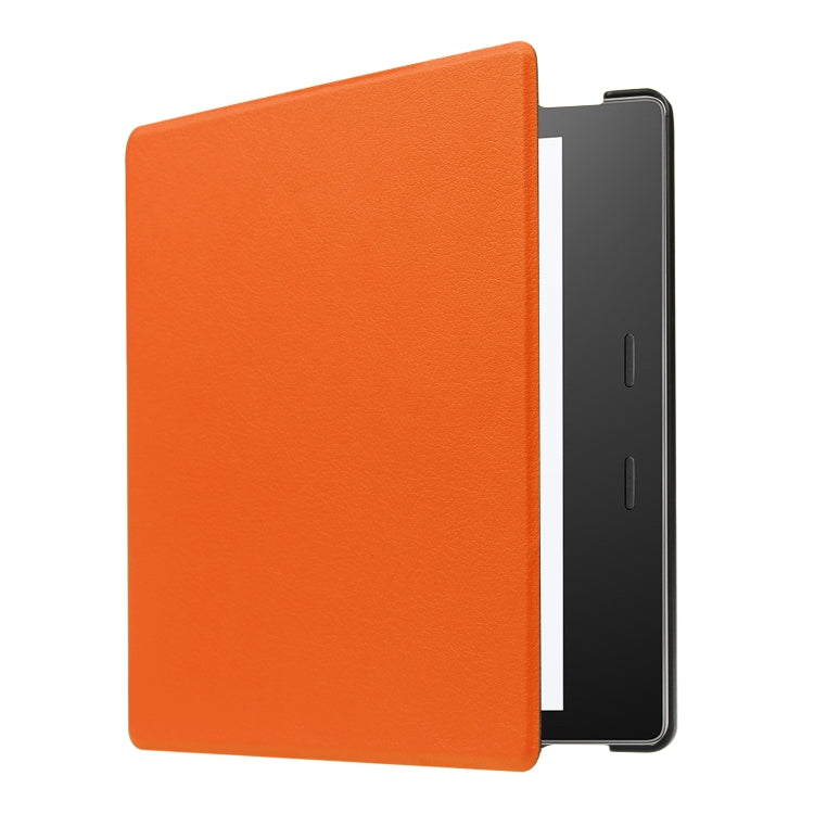 Tri-fold Cowhide Texture Horizontal Flip Leather Case for Amazon Kindle oasis (2019), with Holder & Sleep / Wake-up Function