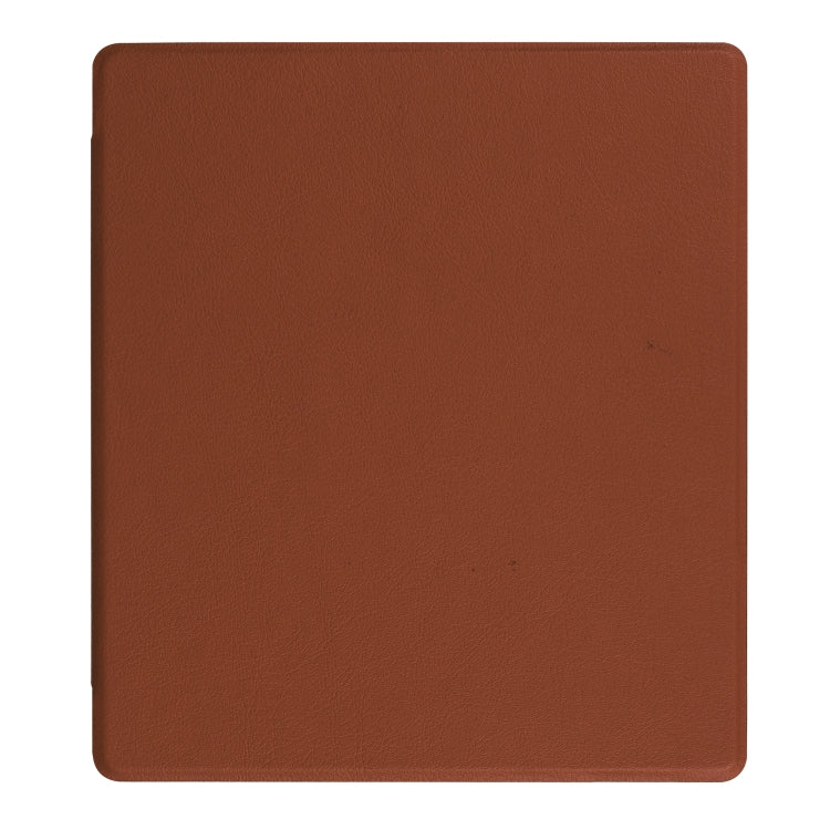 Tri-fold Cowhide Texture Horizontal Flip Leather Case for Amazon Kindle oasis (2019), with Holder & Sleep / Wake-up Function
