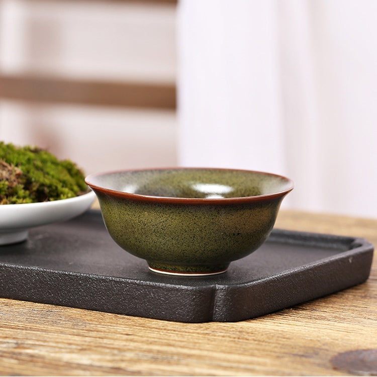 Ceramic Kiln Transmutation Tea Cup Handmade Kungfu Tea Bowl