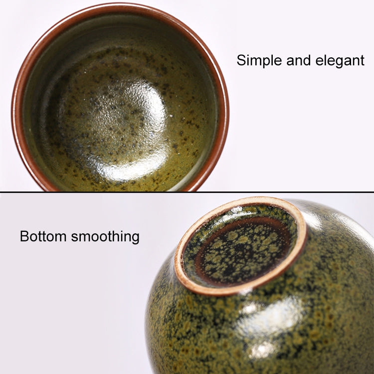 Ceramic Kiln Transmutation Tea Cup Handmade Kungfu Tea Bowl
