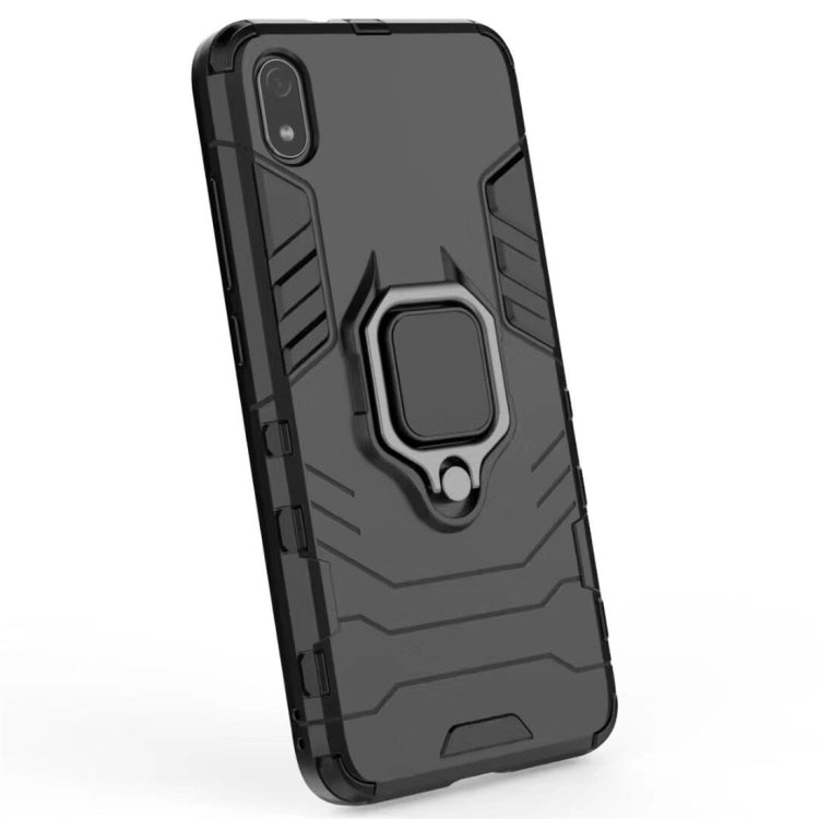 PC + TPU Shockproof Protective Case with Magnetic Ring Holder