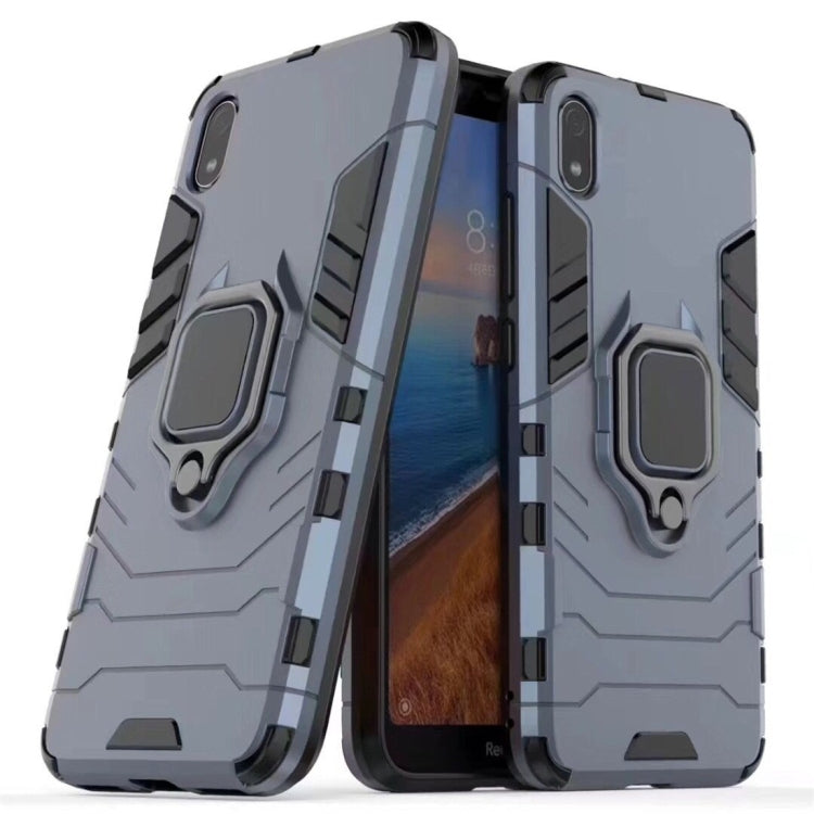 PC + TPU Shockproof Protective Case with Magnetic Ring Holder