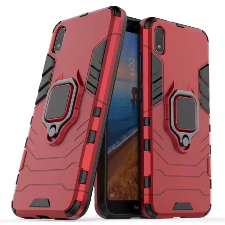 PC + TPU Shockproof Protective Case with Magnetic Ring Holder