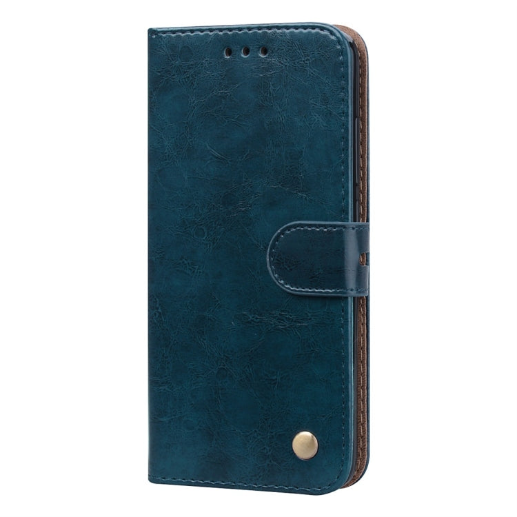 Business Style Oil Wax Texture Horizontal Flip Leather Case for Xiaomi Redmi 7A, with Holder & Card Slots & Wallet