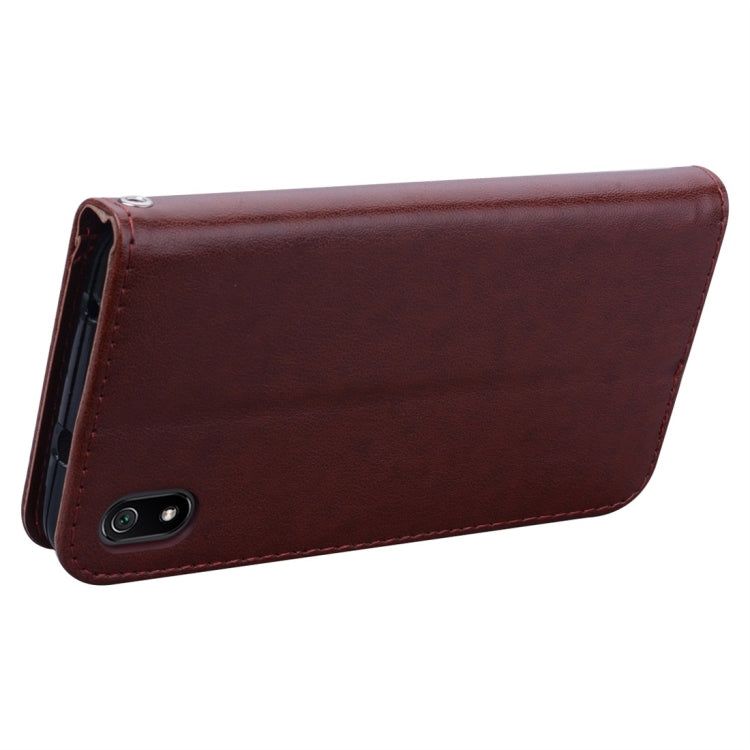 Rose Embossed Horizontal Flip PU Leather Case with Holder & Card Slots & Wallet for Xiaomi Redmi 7A