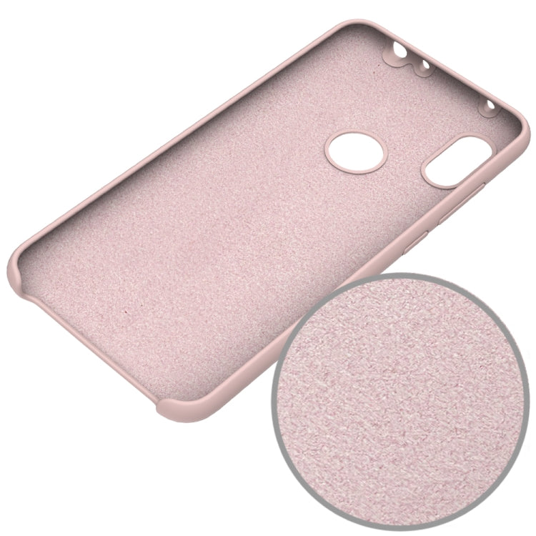 Solid Color Liquid Silicone Dropproof Protective Case for Xiaomi Redmi Note 6 Pro