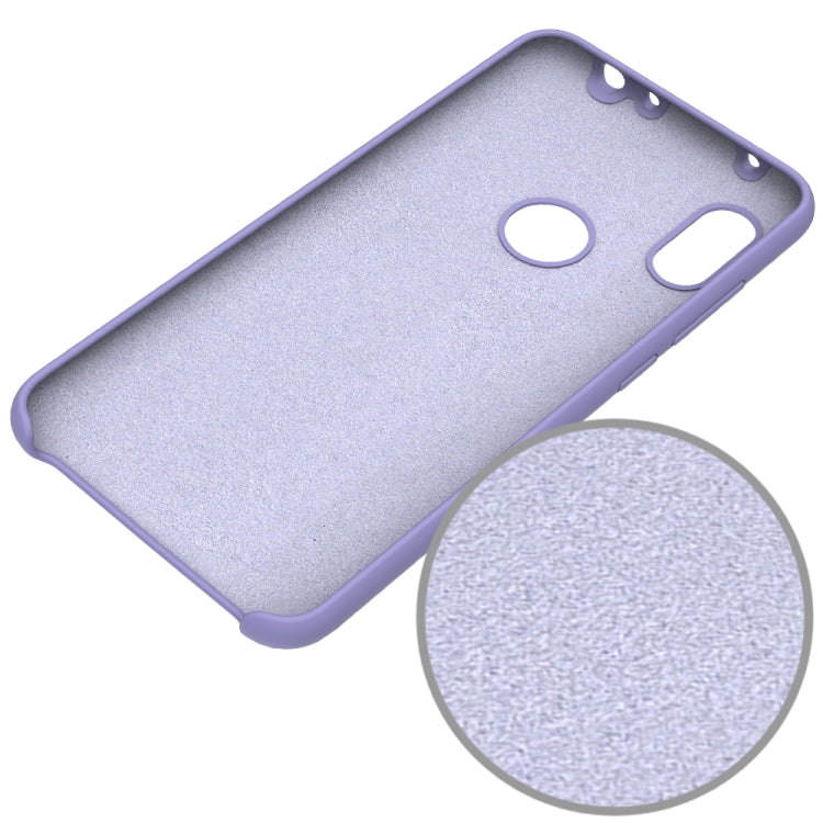 Solid Color Liquid Silicone Dropproof Protective Case for Xiaomi Redmi Note 6 Pro