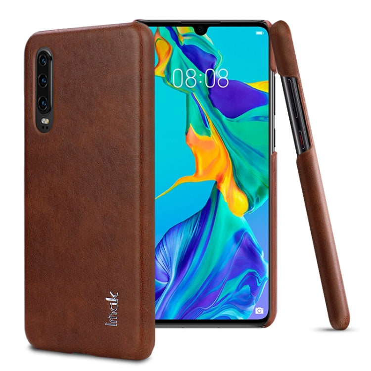 IMAK Ruiyi Series Concise Slim PU + PC Protective Case for Huawei P30