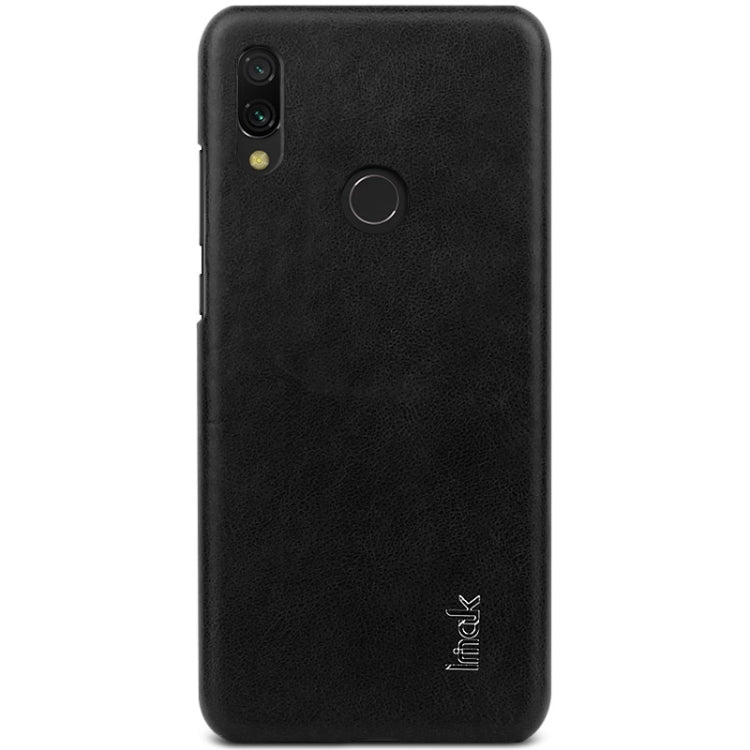 IMAK Ruiyi Series Concise Slim PU + PC Protective Case for Xiaomi Redmi 7