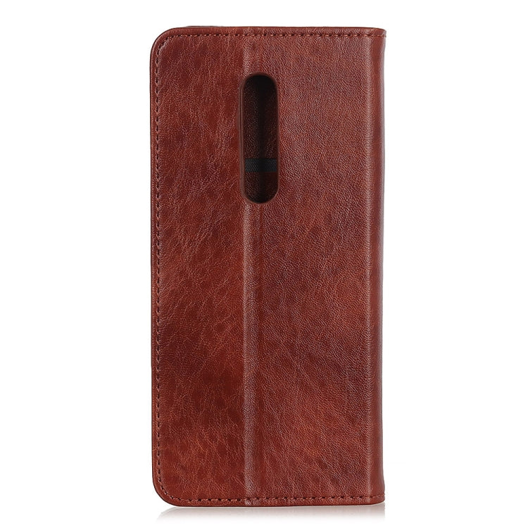 Magnetic Crazy Hores Texture Horizontal Flip Leather Case with Holder & Card Slots & Wallet for OPPO Reno Z