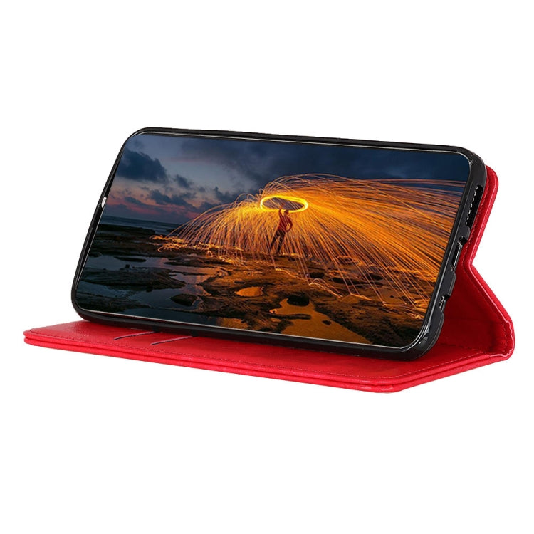 Magnetic Crazy Hores Texture Horizontal Flip Leather Case with Holder & Card Slots & Wallet for OPPO Reno Z