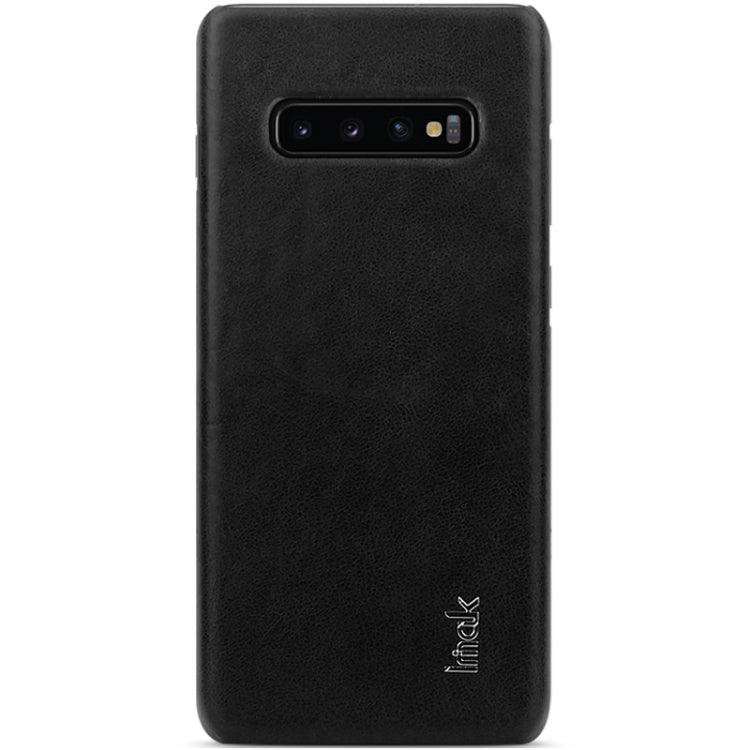 IMAK Ruiyi Series Concise Slim PU + PC Protective Case for Galaxy S10